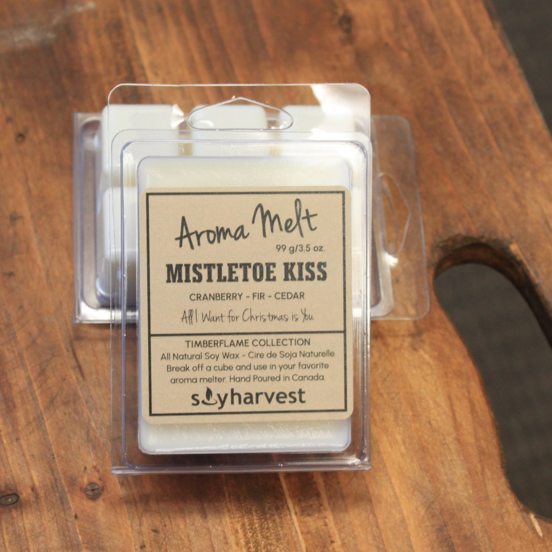 mistletoe kiss soy aroma melt